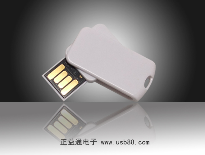 小巧旋轉U盤，滴膠材質更給力
