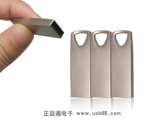 全金屬直板U盤，簡約大氣上檔次